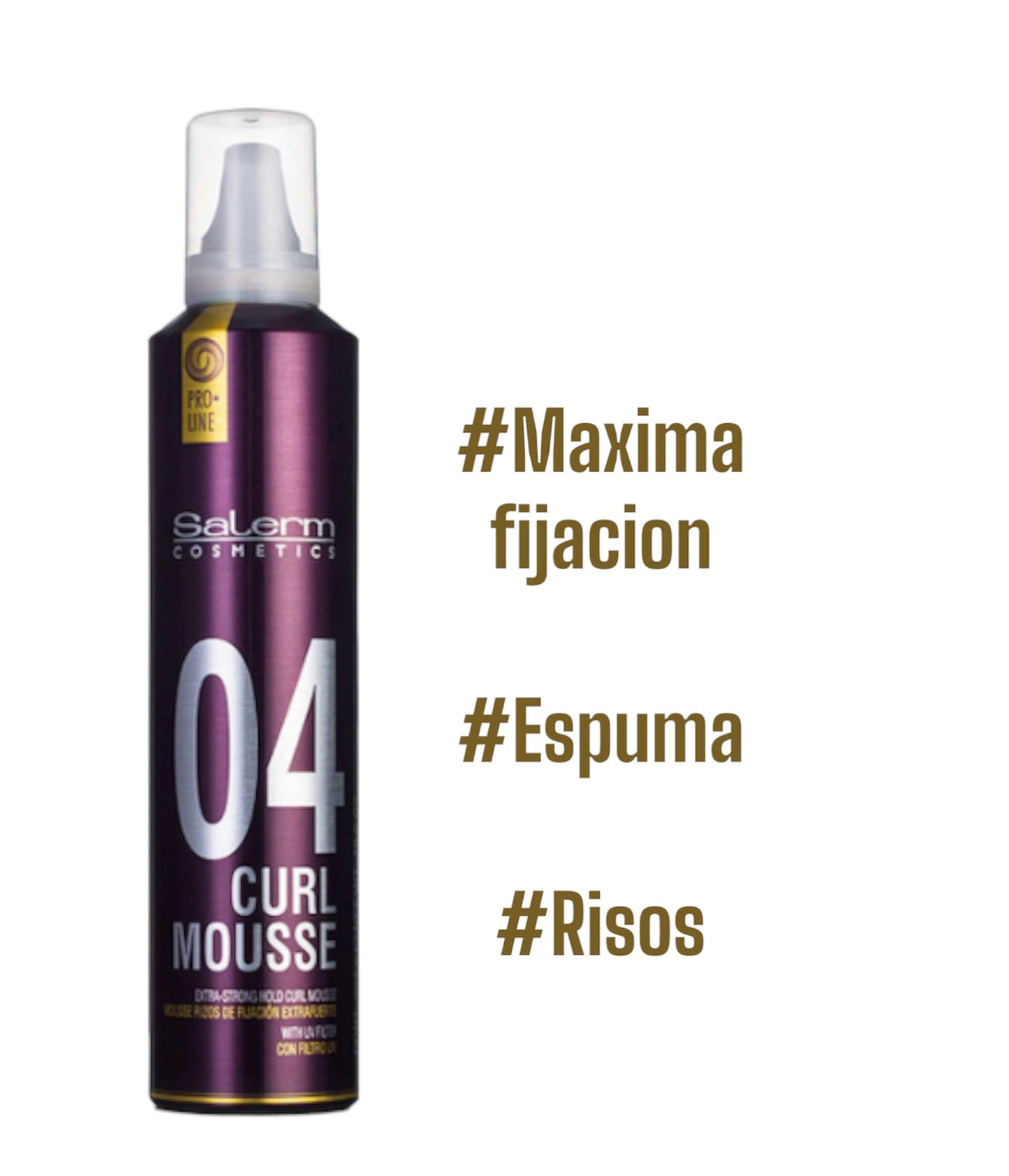 Mousse para cabellos ondulados 300 ml