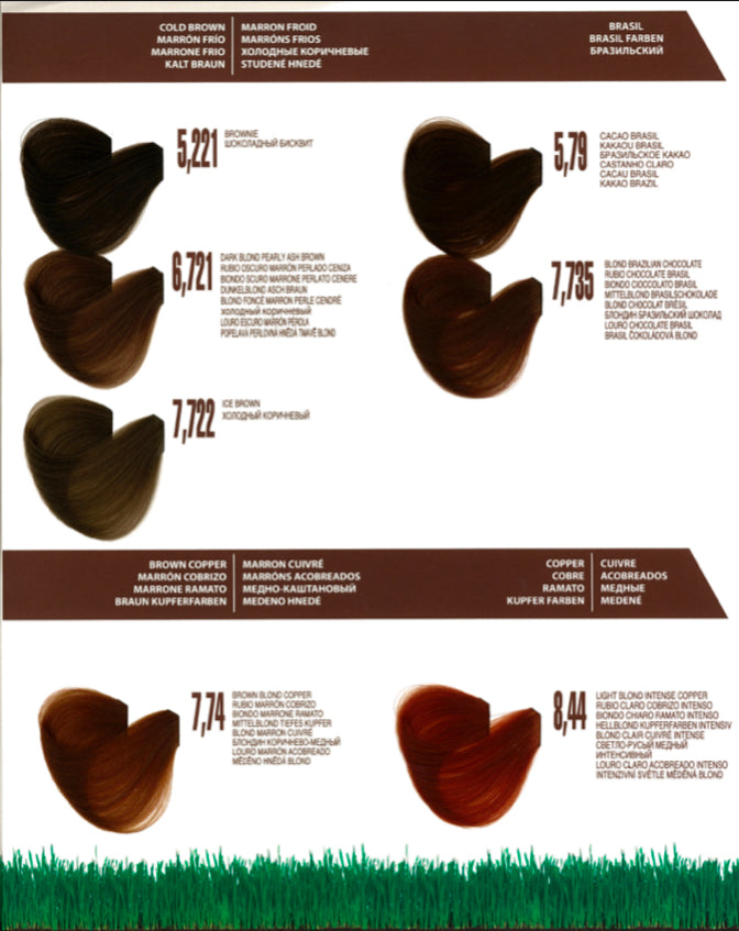 #5,5 Castaño claro caoba