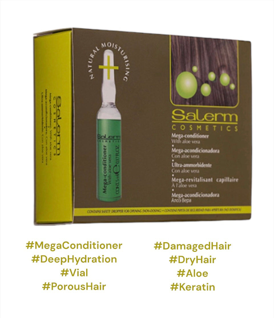 Ampolletas Mega Acondicionadora caja de 12x5ml