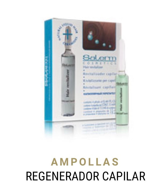 Ampolleta Regenerador Capilar caja 4x13ml