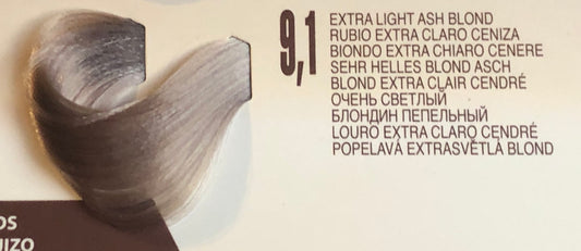 #9,1 Rubio extra claro ceniza / Extra light ash blond