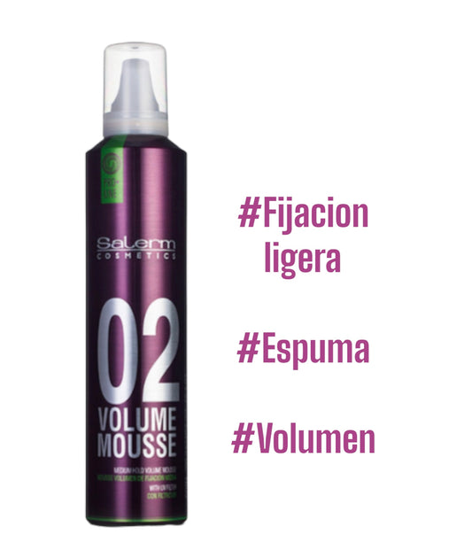 Mousse para dar Volumen 300 ml